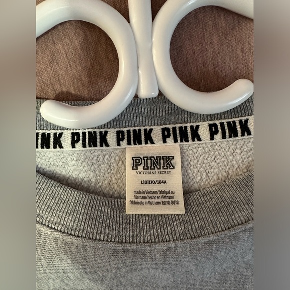VS PINK collegiate collection, crewneck sweater size large - Picture 3 of 3